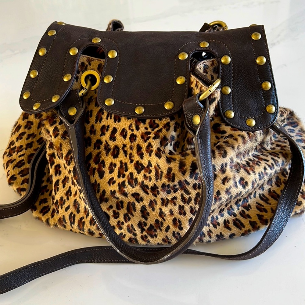 New Price!  Italian handmade!Beautifully made purse w/details and lots of space